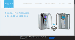 Desktop Screenshot of ionizzatori-acqua.com